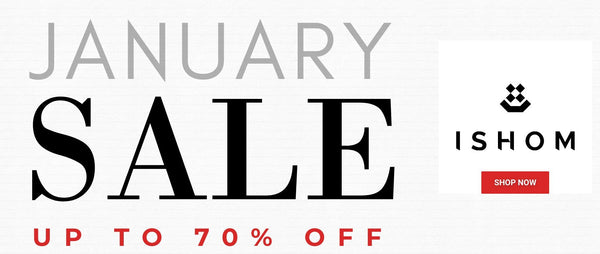 January sale | ishom | up to 70% off