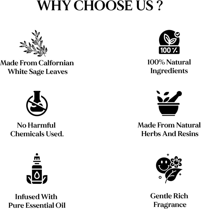 ISHOM 7 Earthy Himalaya Smudge Incense Bricks - iShom