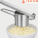 Potato Masher Ricer Stainless Steel Heavy Duty – ISHOM Vegetable Fruit Presser