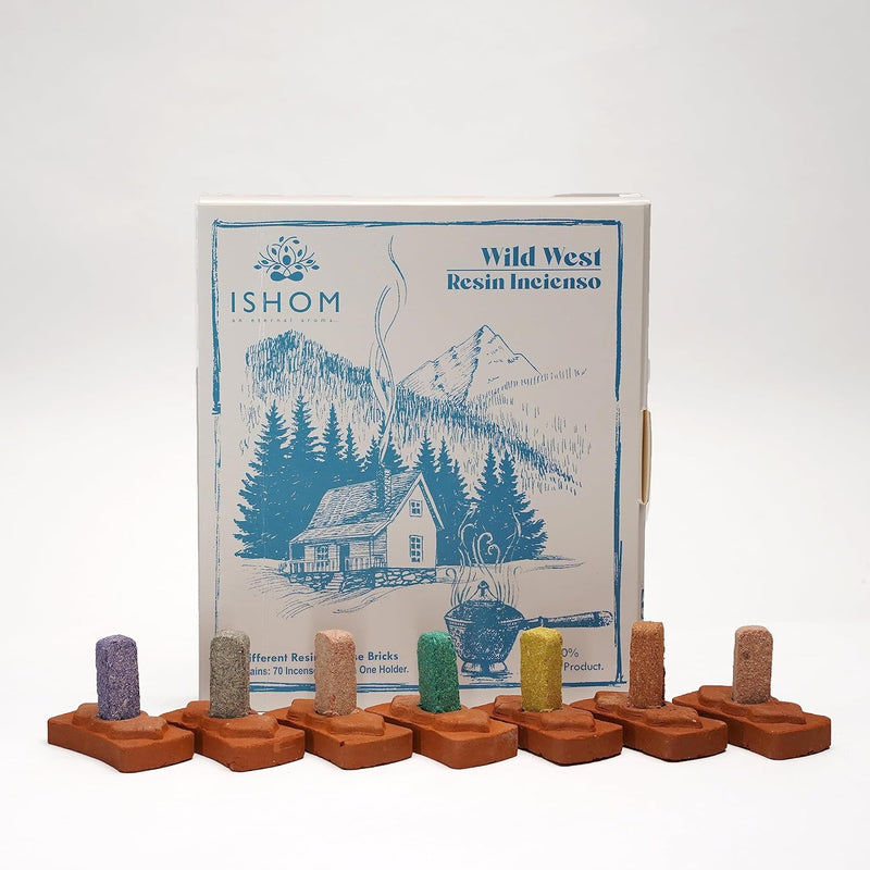 ISHOM Wild West Smudge Incense Bricks - iShom