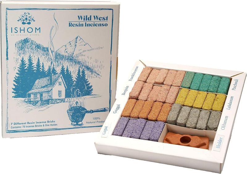 ISHOM Wild West Smudge Incense Bricks - iShom